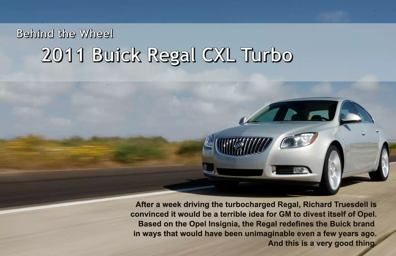 Automotive Traveler Magazine: 2011 08 2011 Buick Regal CXL Turbo Page 1