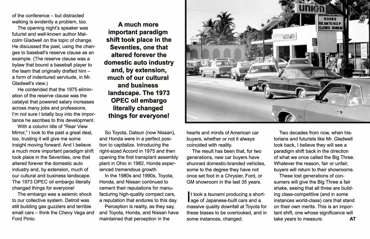 Automotive Traveler Magazine: Vol 3 Iss 3 Page 7