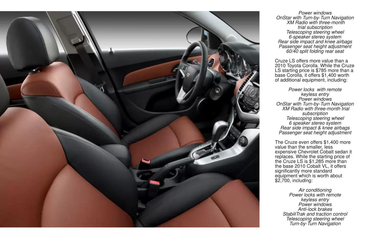 Automotive Traveler Magazine: 2010 09 Behind The Wheel 2011 Chevy Cruze Page 3