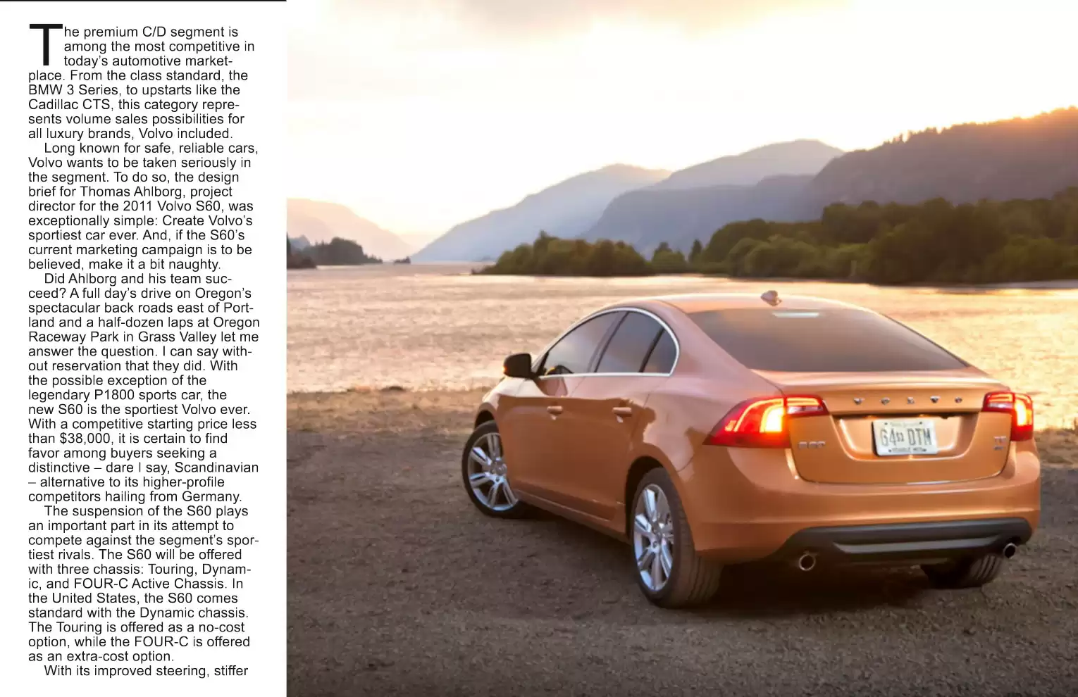 Automotive Traveler Magazine: 2010 09 Behind The Wheel 2011 Volvo S60 Page 2
