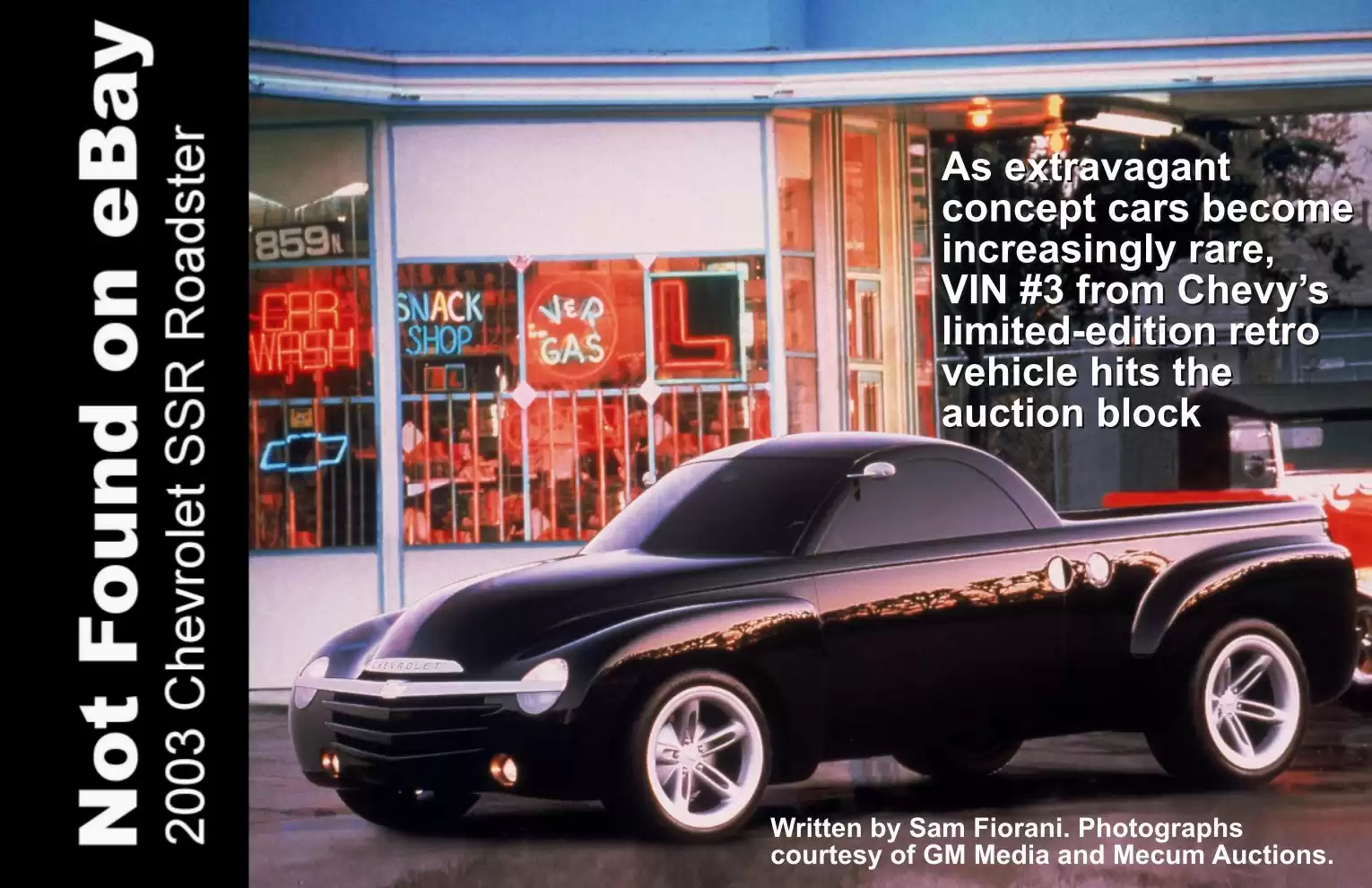 Automotive Traveler Magazine: 2010 10 2003 Chevrolet SSR Roadster Page 1