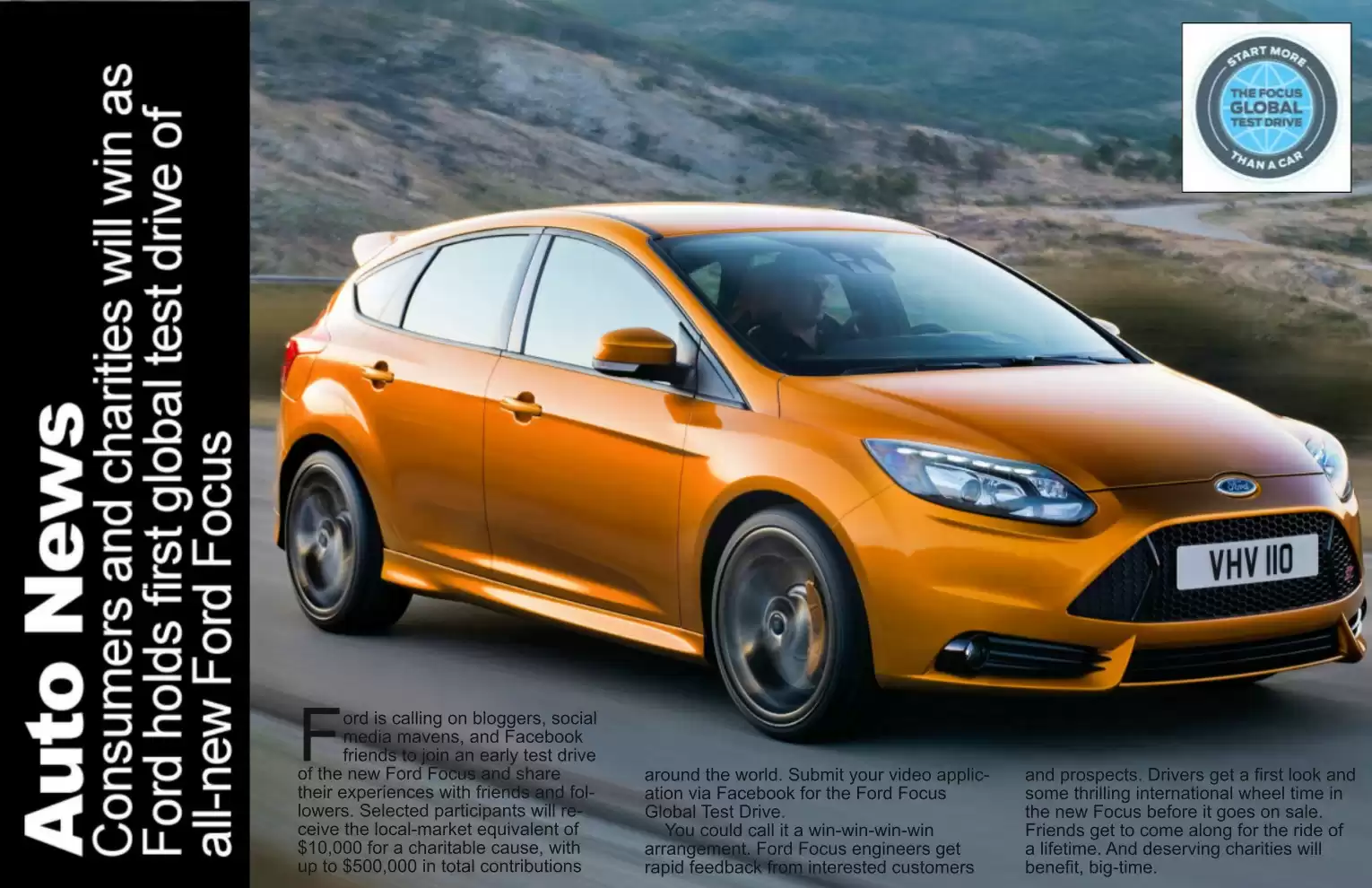 Automotive Traveler Magazine: 2010 10 2011 Ford Focus Global Test Drive Page 1
