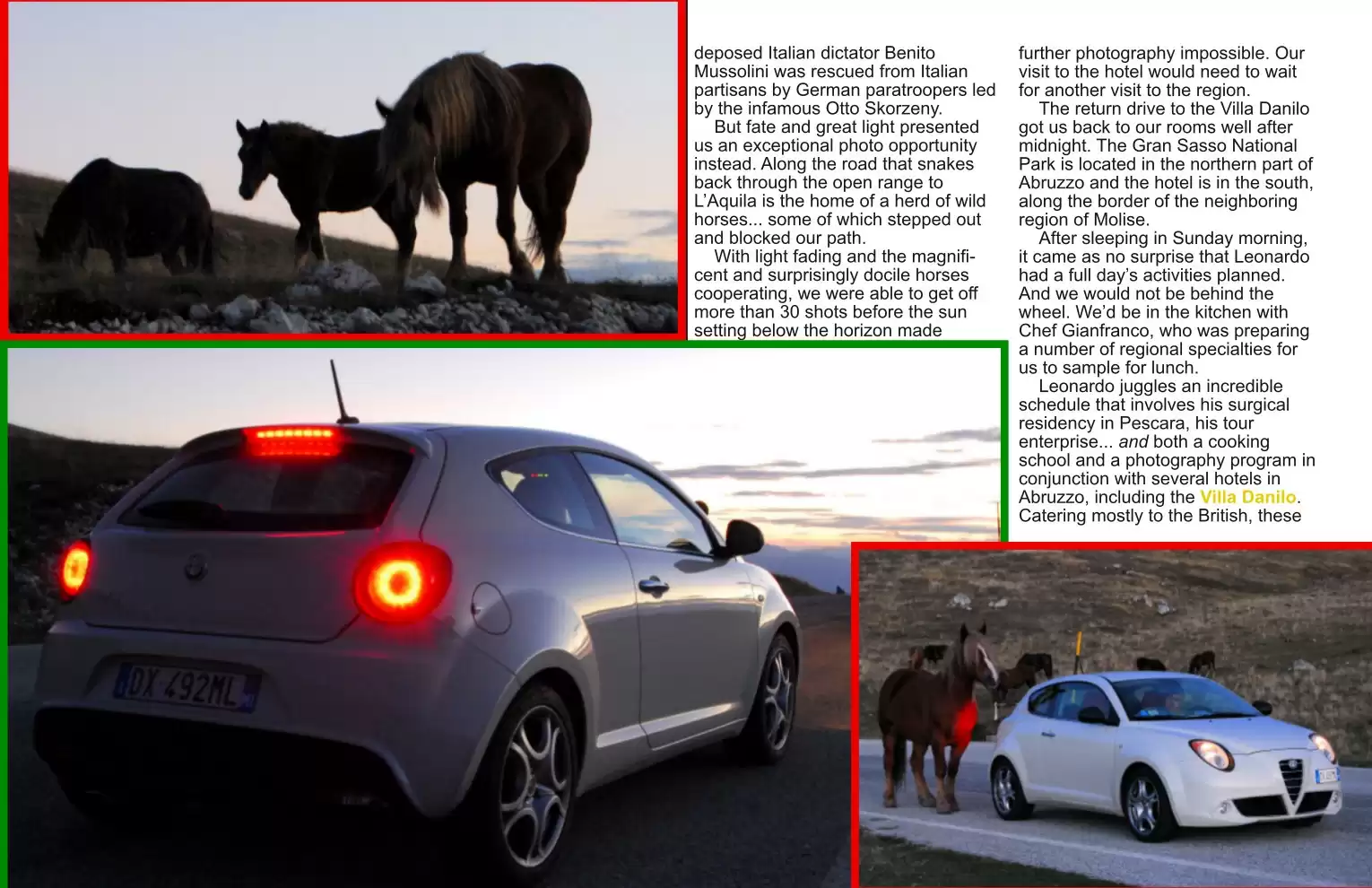 Automotive Traveler Magazine: 2010 10 Adventures Abruzzo Italy Page 8