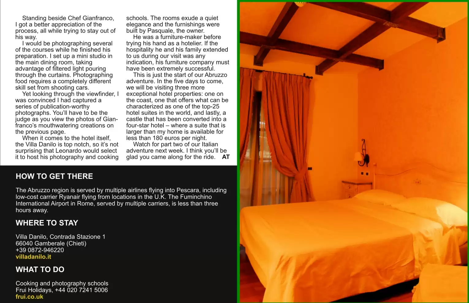 Automotive Traveler Magazine: 2010 10 Adventures Abruzzo Italy Page 11