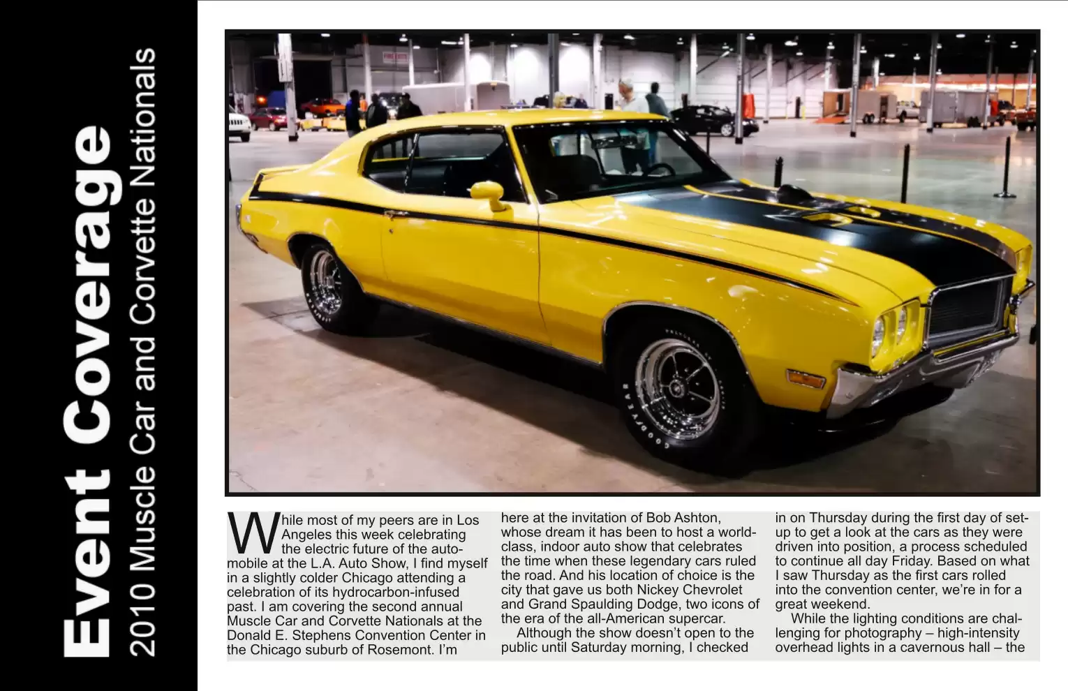 Automotive Traveler Magazine: 2010 11 2010 Muscle Car And Corvette Nationals Page 1
