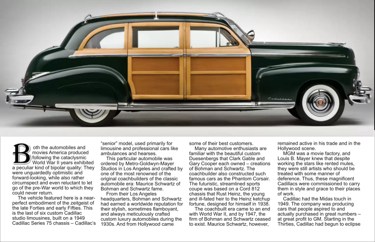 Automotive Traveler Magazine: 2010 12 1949 Cadillac Series 75 Page 2