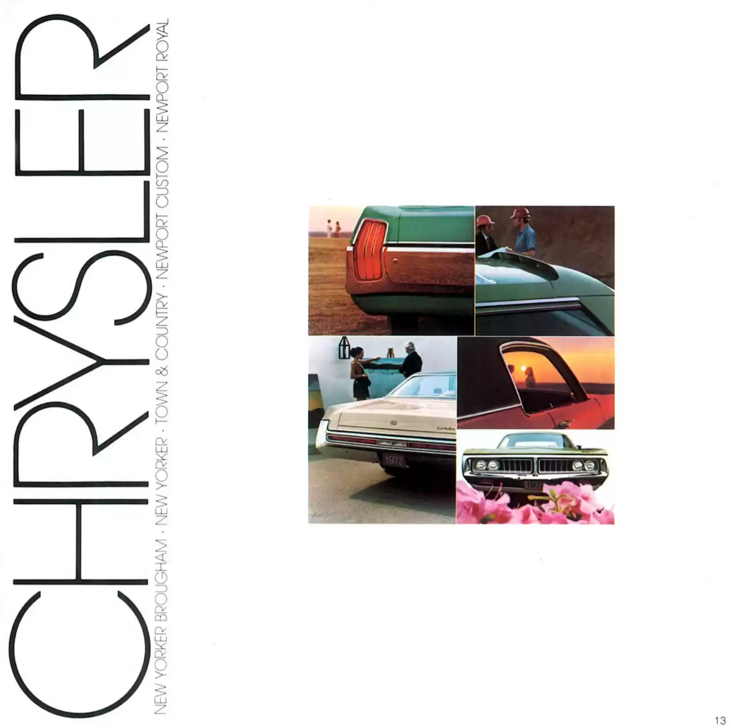 Automotive Traveler Magazine: 2010 12 1972 Chrysler Brochure Page 13
