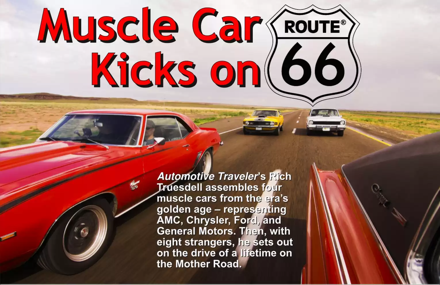 Automotive Traveler Magazine: 2010 12 Muscle Car Kicks On Route 66 Page 1