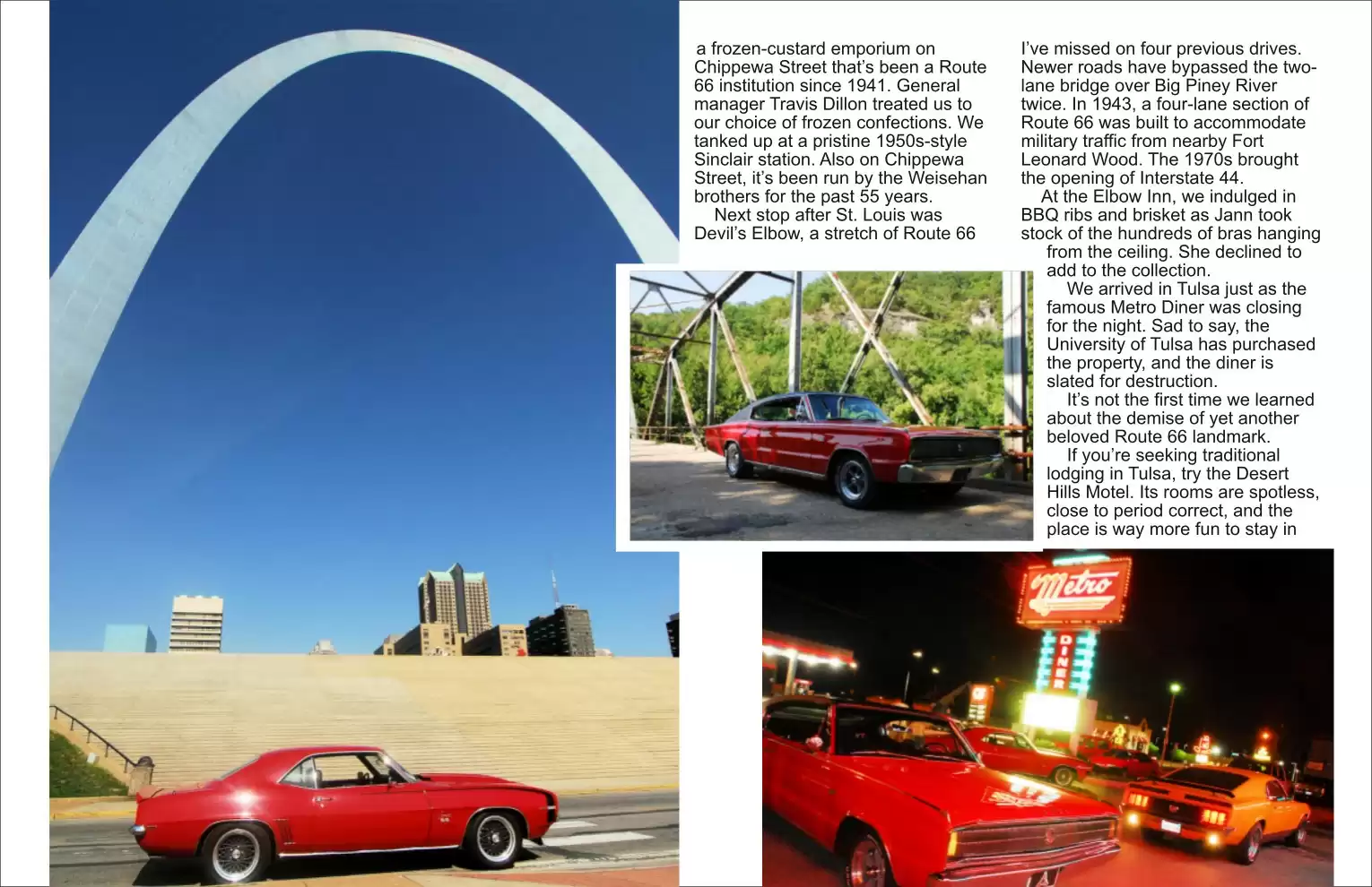 Automotive Traveler Magazine: 2010 12 Muscle Car Kicks On Route 66 Page 6