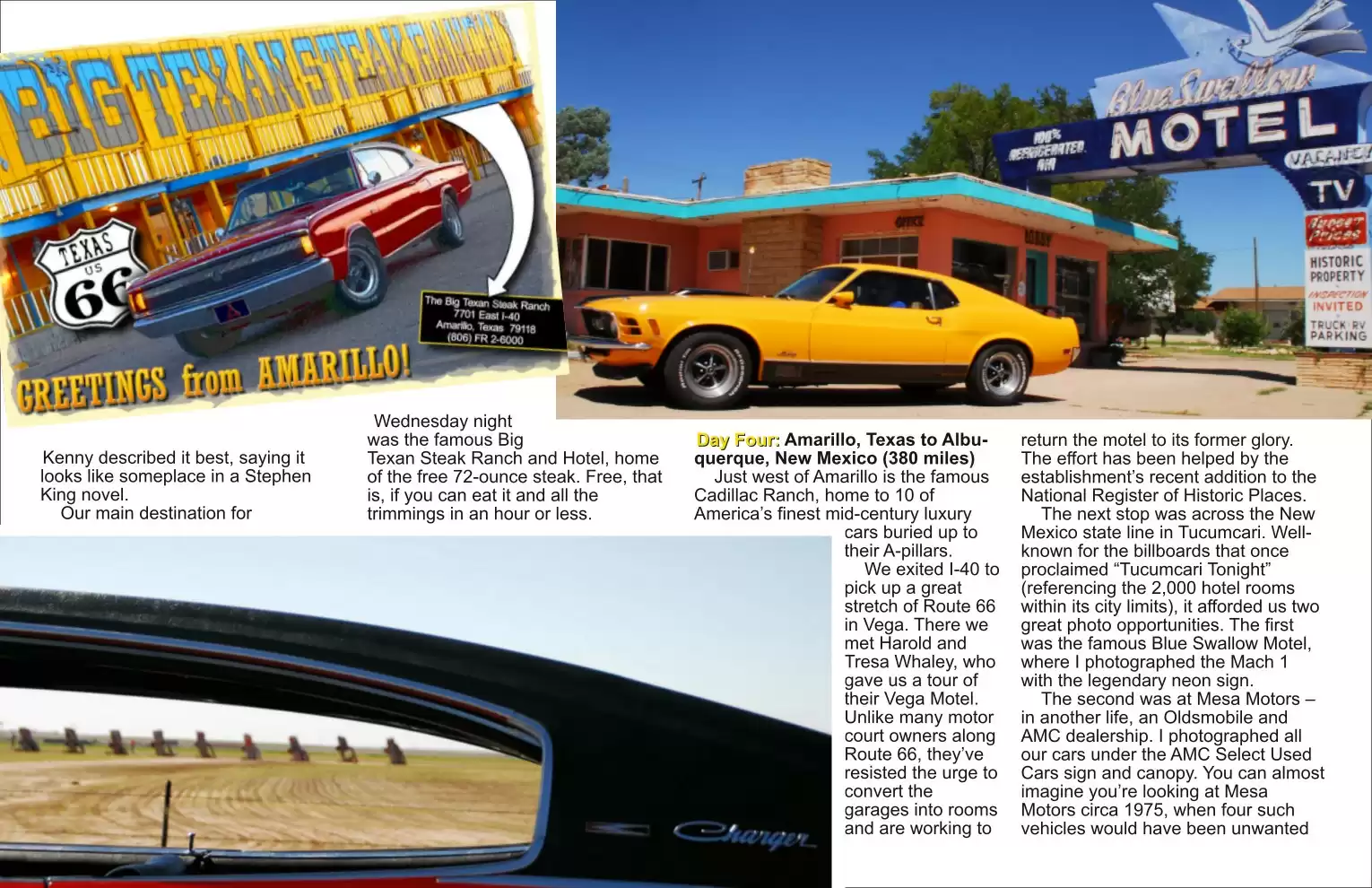 Automotive Traveler Magazine: 2010 12 Muscle Car Kicks On Route 66 Page 9