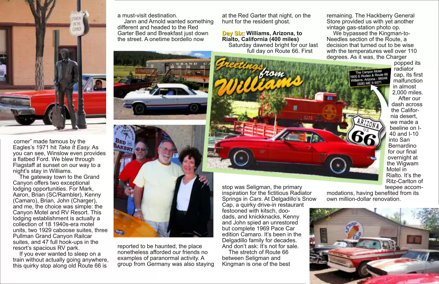 Automotive Traveler Magazine: 2010 12 Muscle Car Kicks On Route 66 Page 13