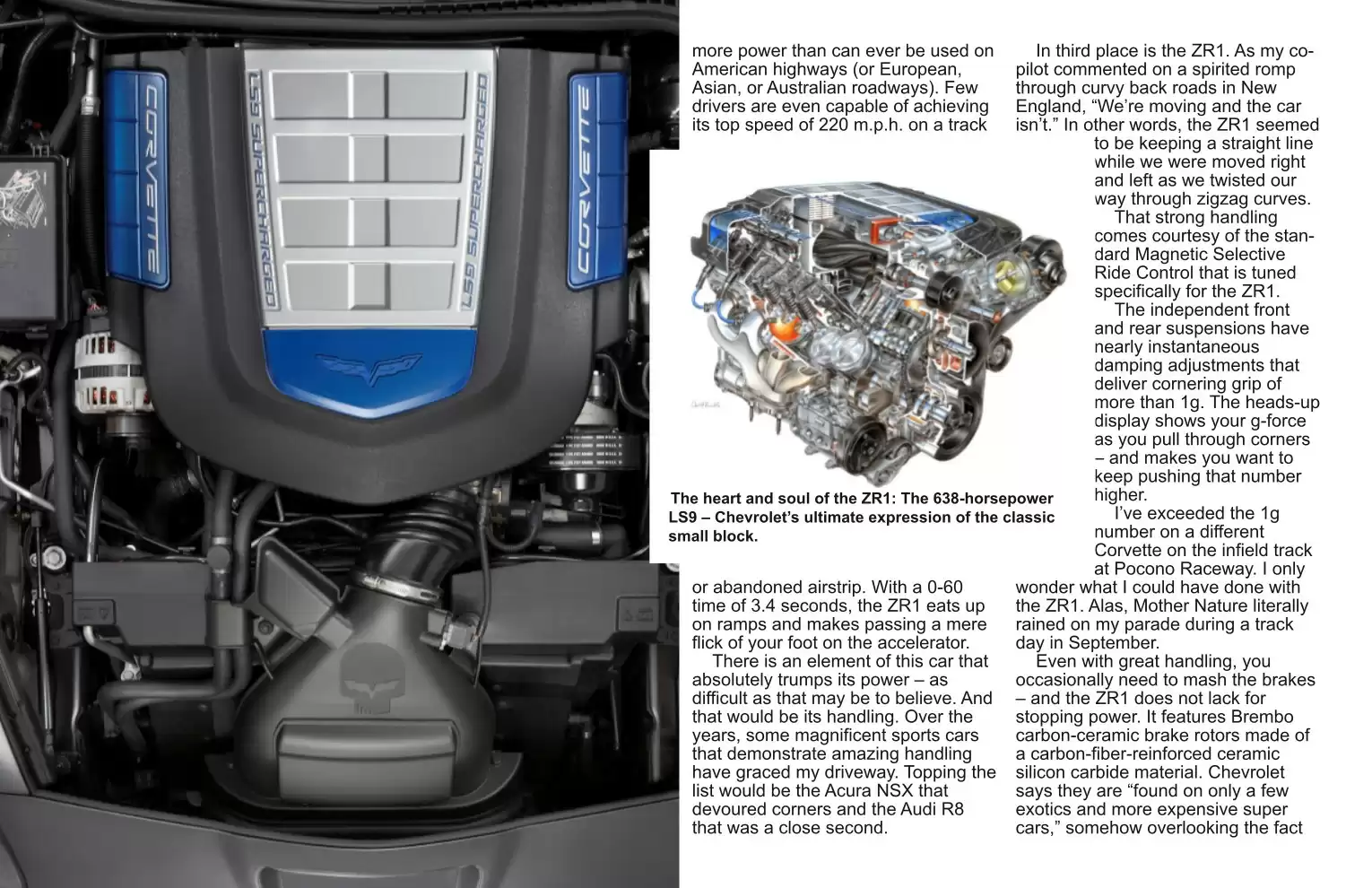 Automotive Traveler Magazine: 2011 01 2011 Corvette ZR1 Page 3