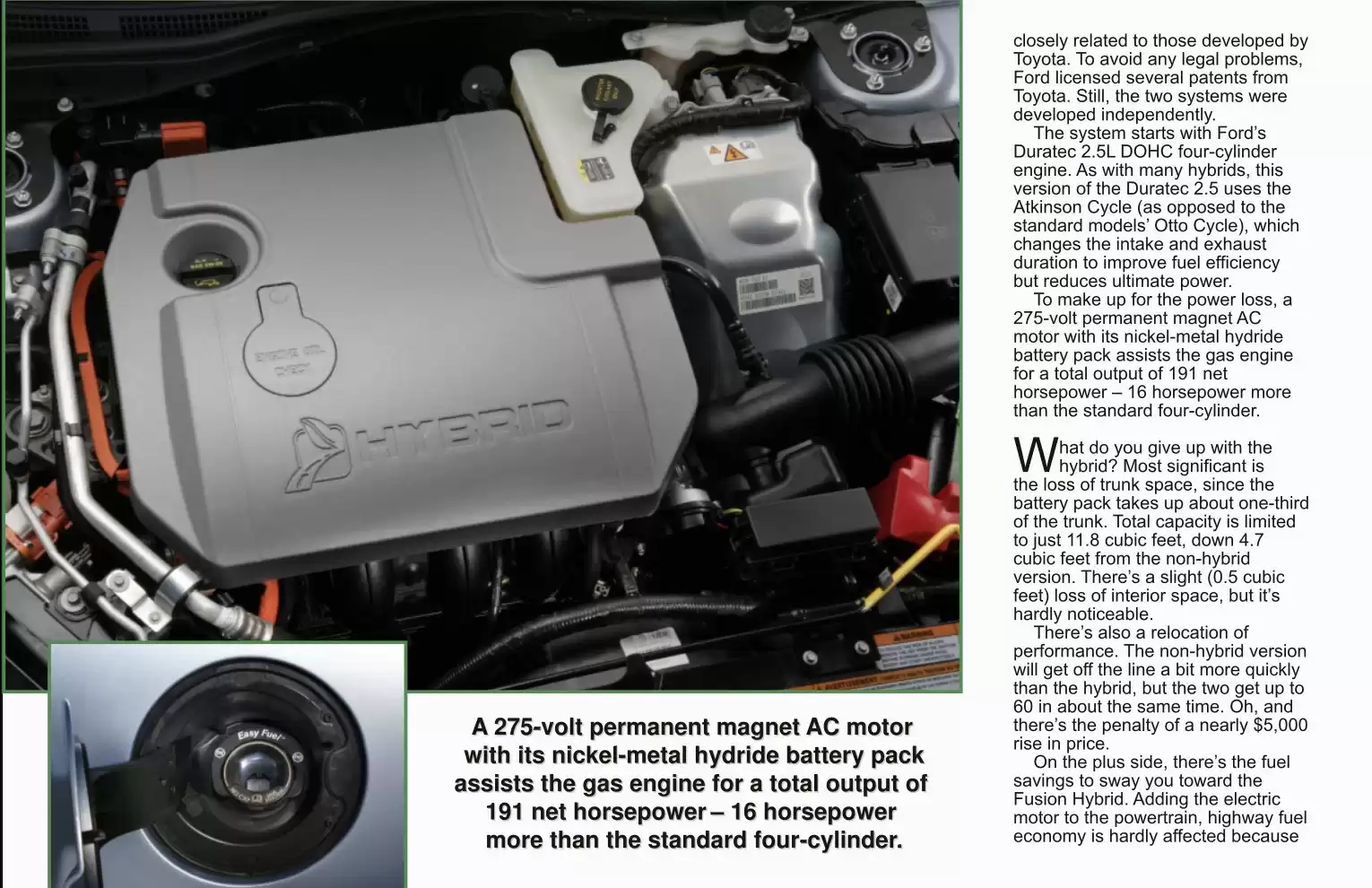 Automotive Traveler Magazine: 2011 01 2011 Ford Fusion Hybrid Page 3