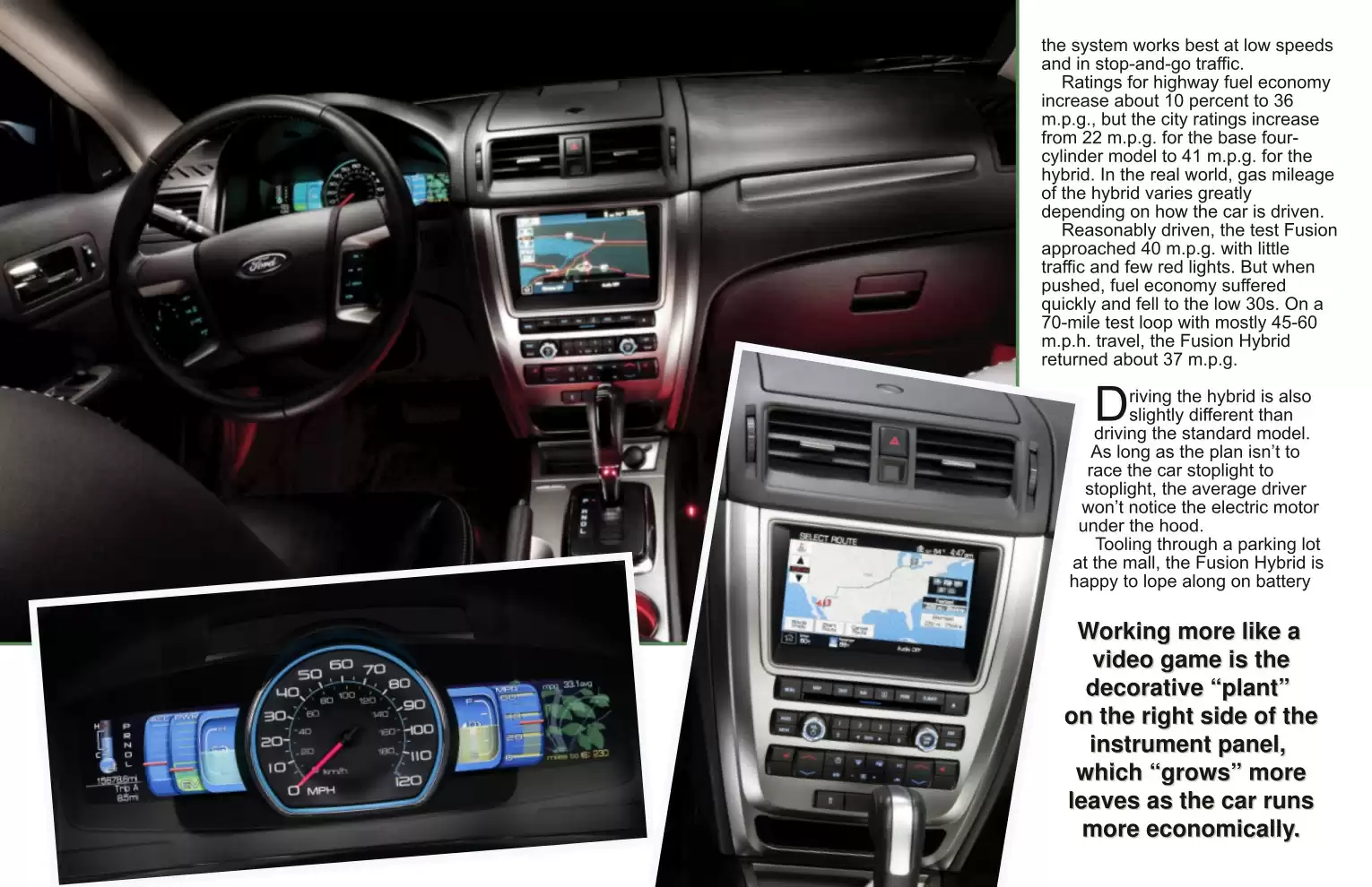 Automotive Traveler Magazine: 2011 01 2011 Ford Fusion Hybrid Page 5