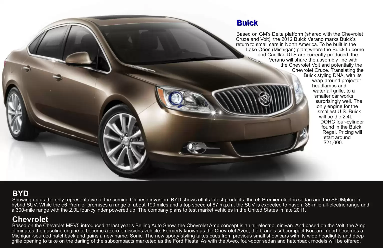 Automotive Traveler Magazine: 2011 01 2011 NAIAS Page 4