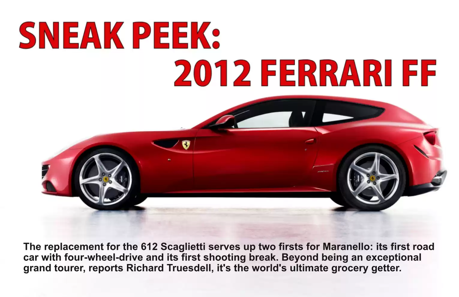 Automotive Traveler Magazine: 2011 01 2012 Ferrari FF Page 1