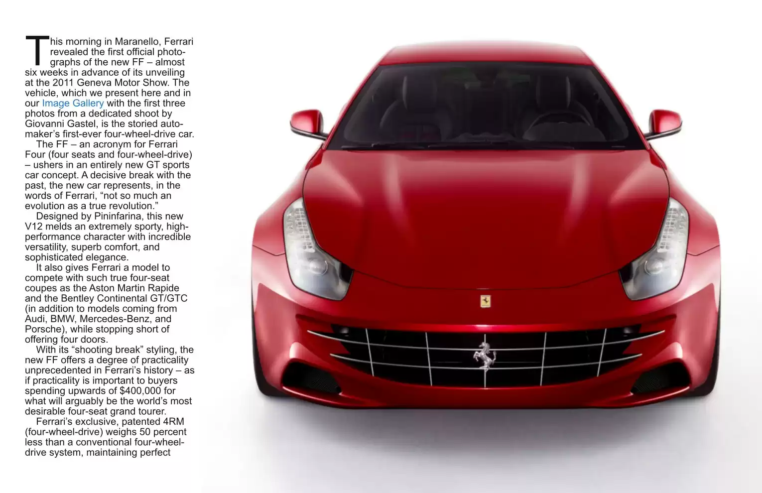 Automotive Traveler Magazine: 2011 01 2012 Ferrari FF Page 2