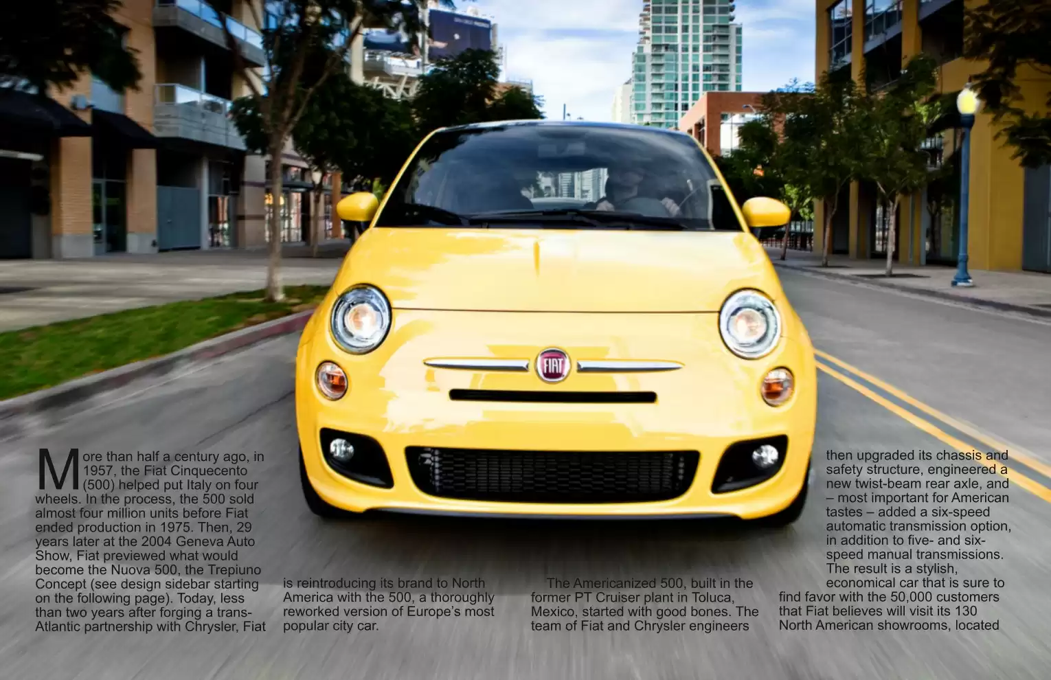 Automotive Traveler Magazine: 2011 01 2012 Fiat 500 Page 2