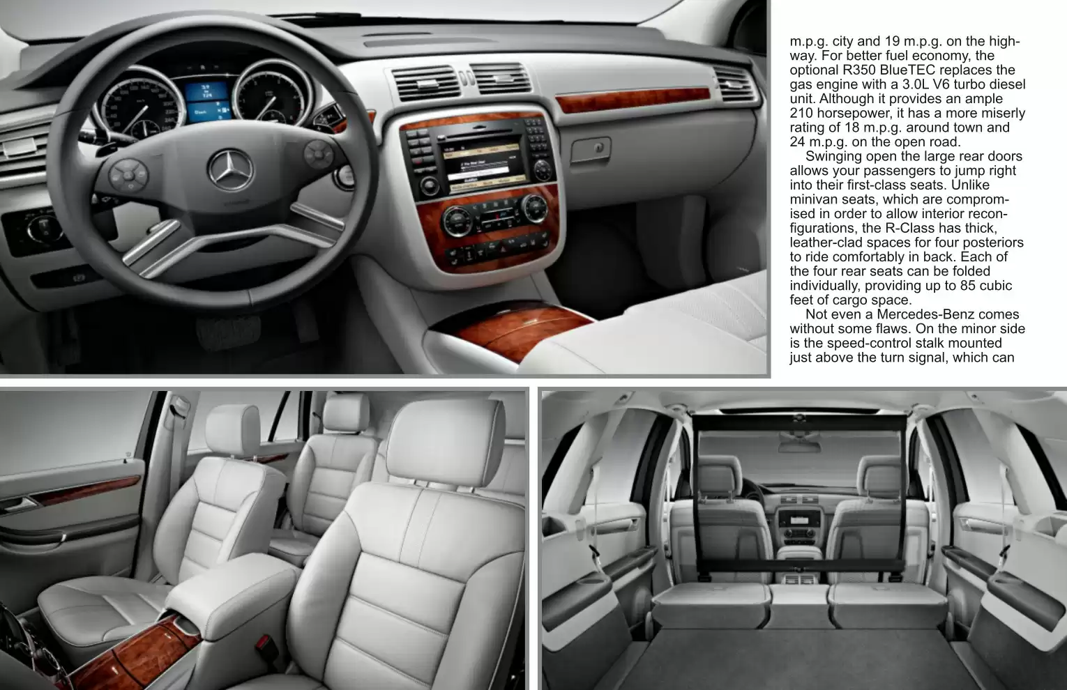 Automotive Traveler Magazine: 2011 02 2011 Mercedes-Benz R350 Page 4