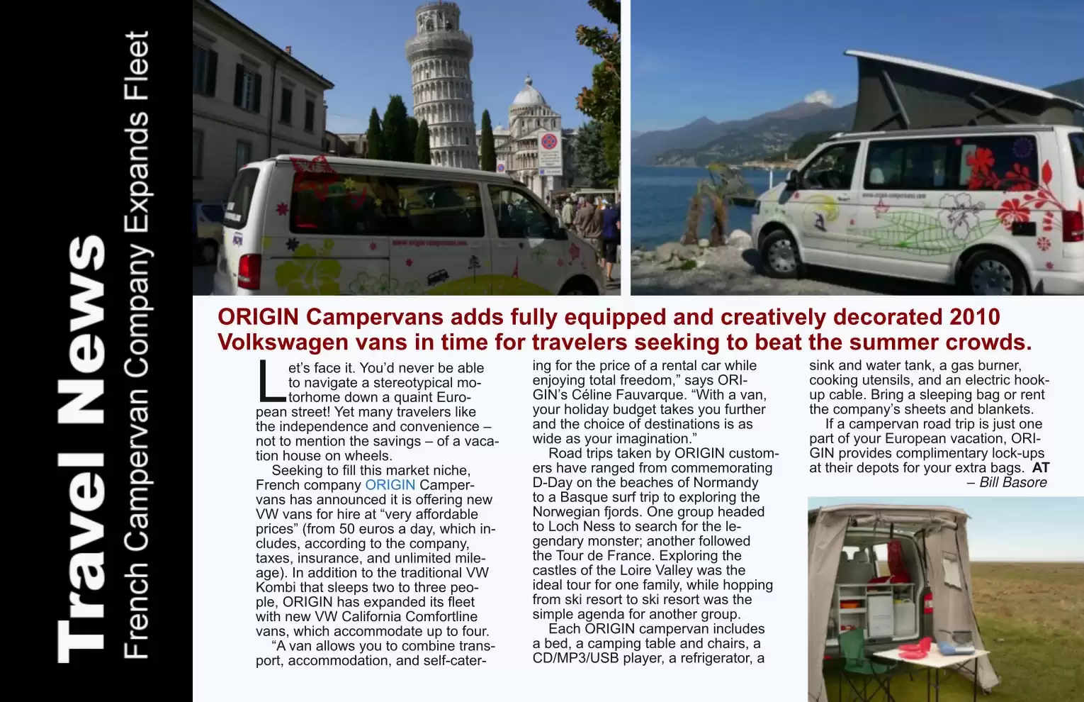 Automotive Traveler Magazine: 2011 02 Origin Campervans Page 1