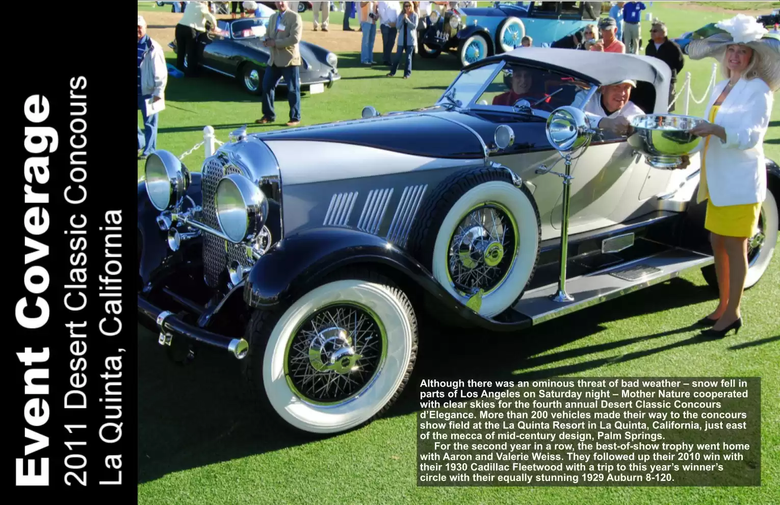 Automotive Traveler Magazine: 2011 03 2011 Desert Classic Concours Page 1
