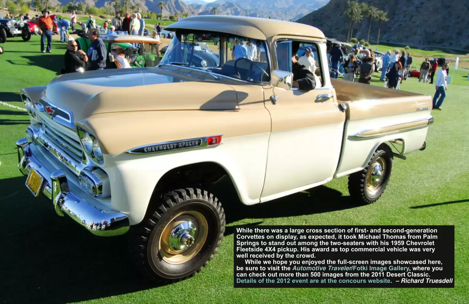 Automotive Traveler Magazine: 2011 03 2011 Desert Classic Concours Page 14