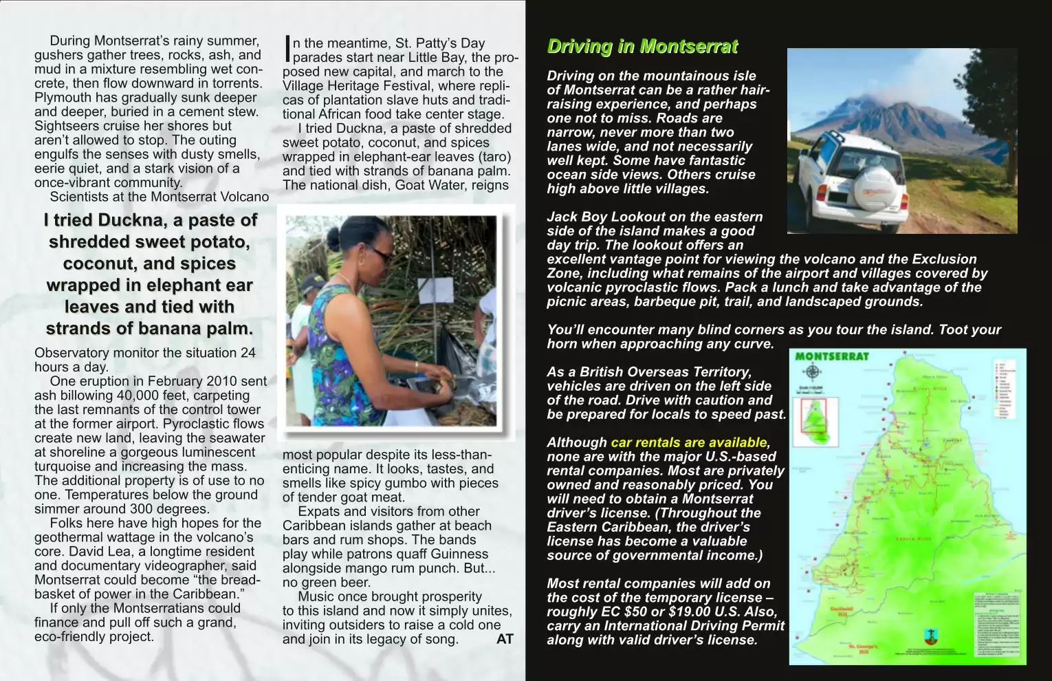 Automotive Traveler Magazine: 2011 03 Emerald Isle Caribbean-Style Page 5