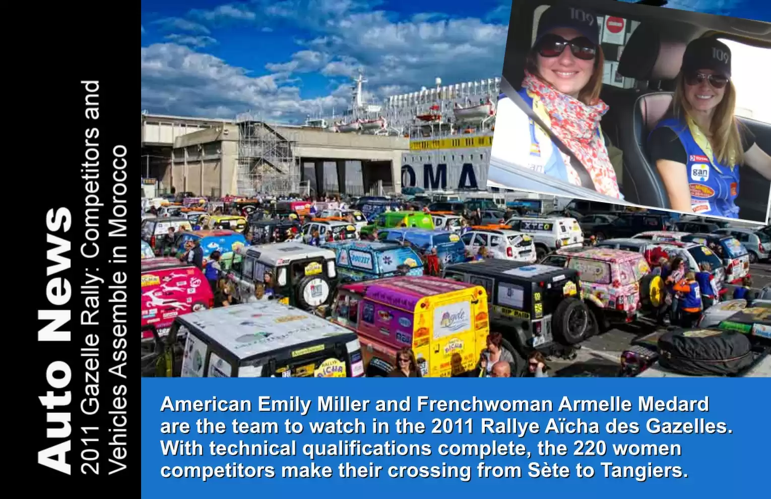 Automotive Traveler Magazine: 2011 03 Gazelle Rally Contestants Assemble Page 1