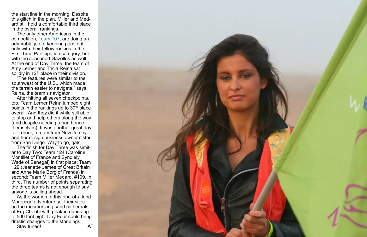 Automotive Traveler Magazine: 2011 03 Gazelle Rally Day Three Page 3