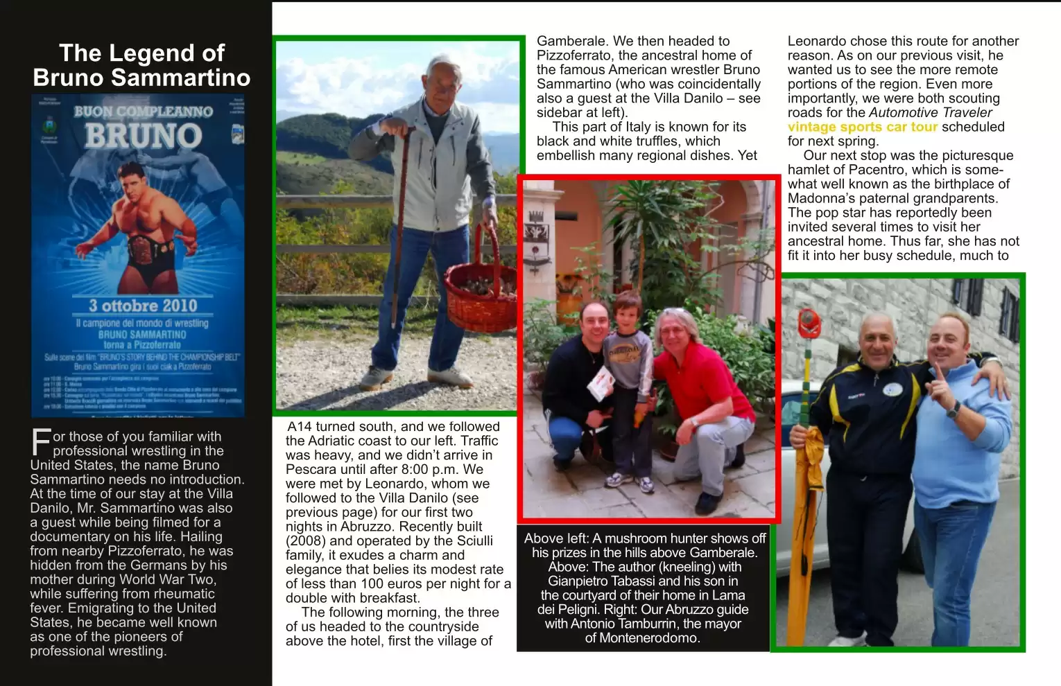 Automotive Traveler Magazine: 2011 04 Abruzzo Italy Undiscovered Page 5