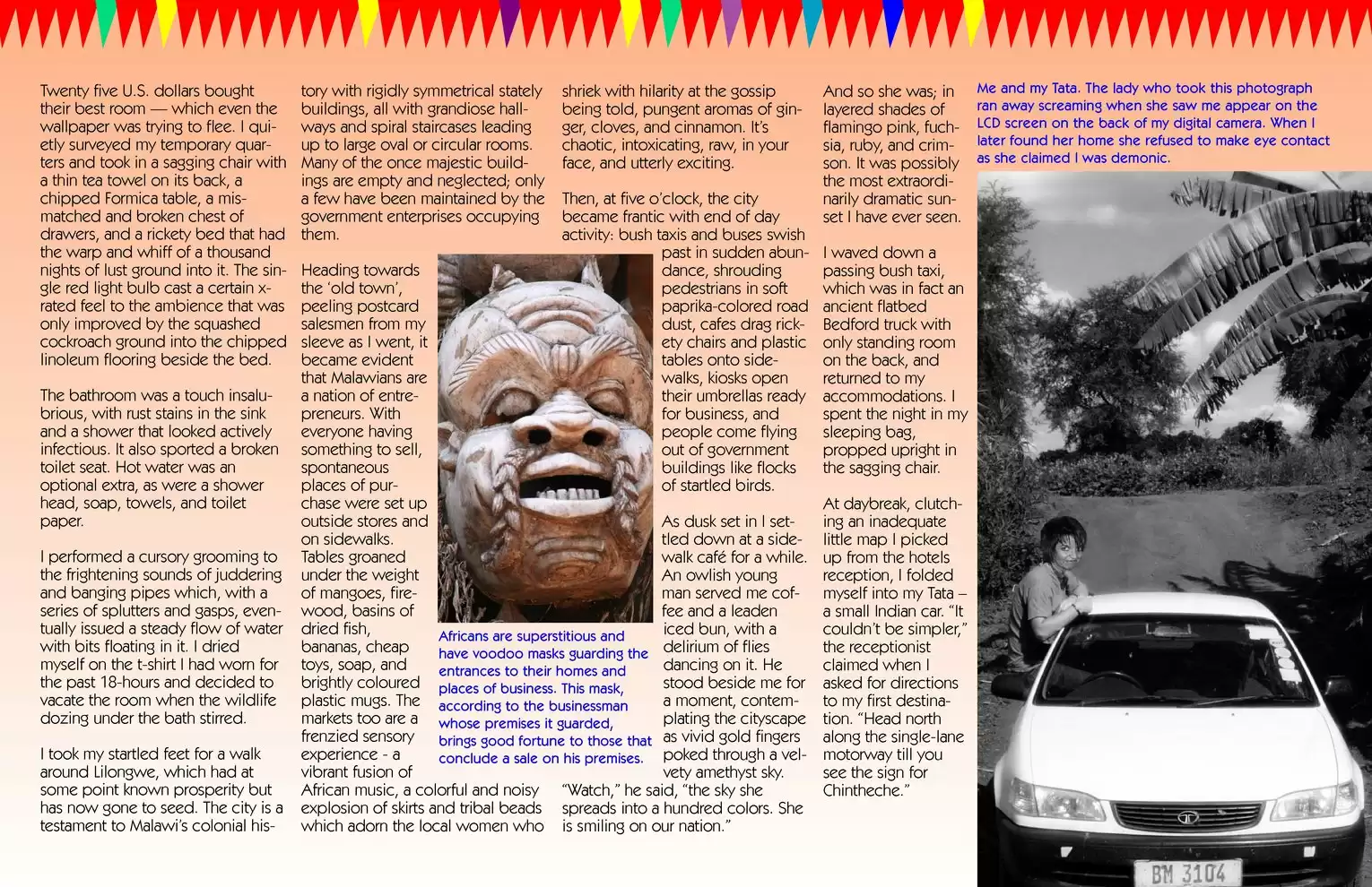 Automotive Traveler Magazine: 2011 04 African Road Trip To Malawi Page 3