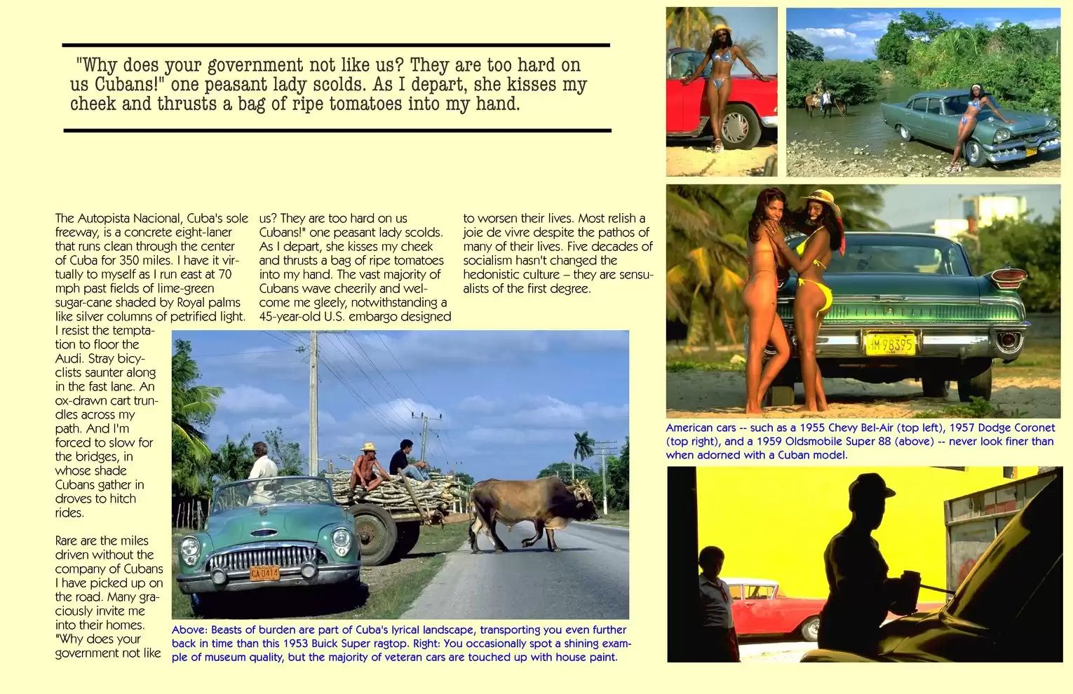 Automotive Traveler Magazine: 2011 04 Chasing Ches Chevy Page 6