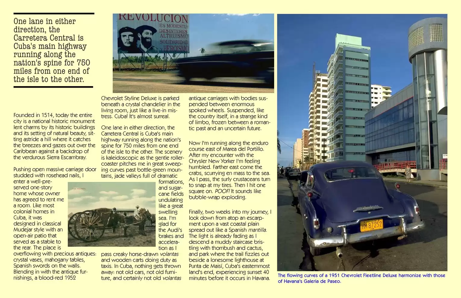 Automotive Traveler Magazine: 2011 04 Chasing Ches Chevy Page 10