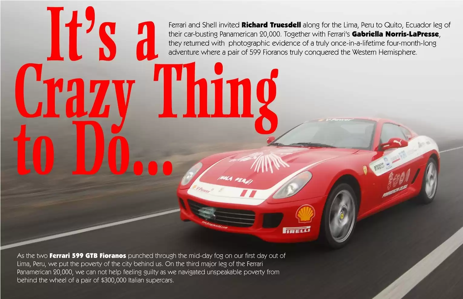 Automotive Traveler Magazine: 2011 04 Crazy Thing Page 1