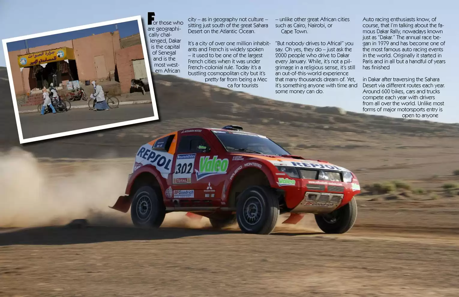 Automotive Traveler Magazine: 2011 04 Dakar Page 2