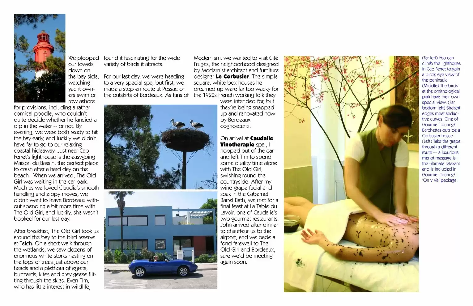 Automotive Traveler Magazine: 2011 04 Grape Escape Page 10