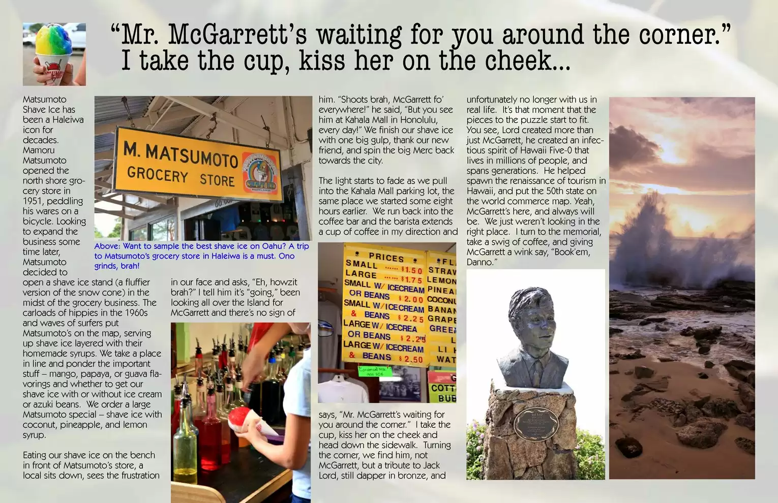 Automotive Traveler Magazine: 2011 04 In Search Of Steve McGarrett Page 6