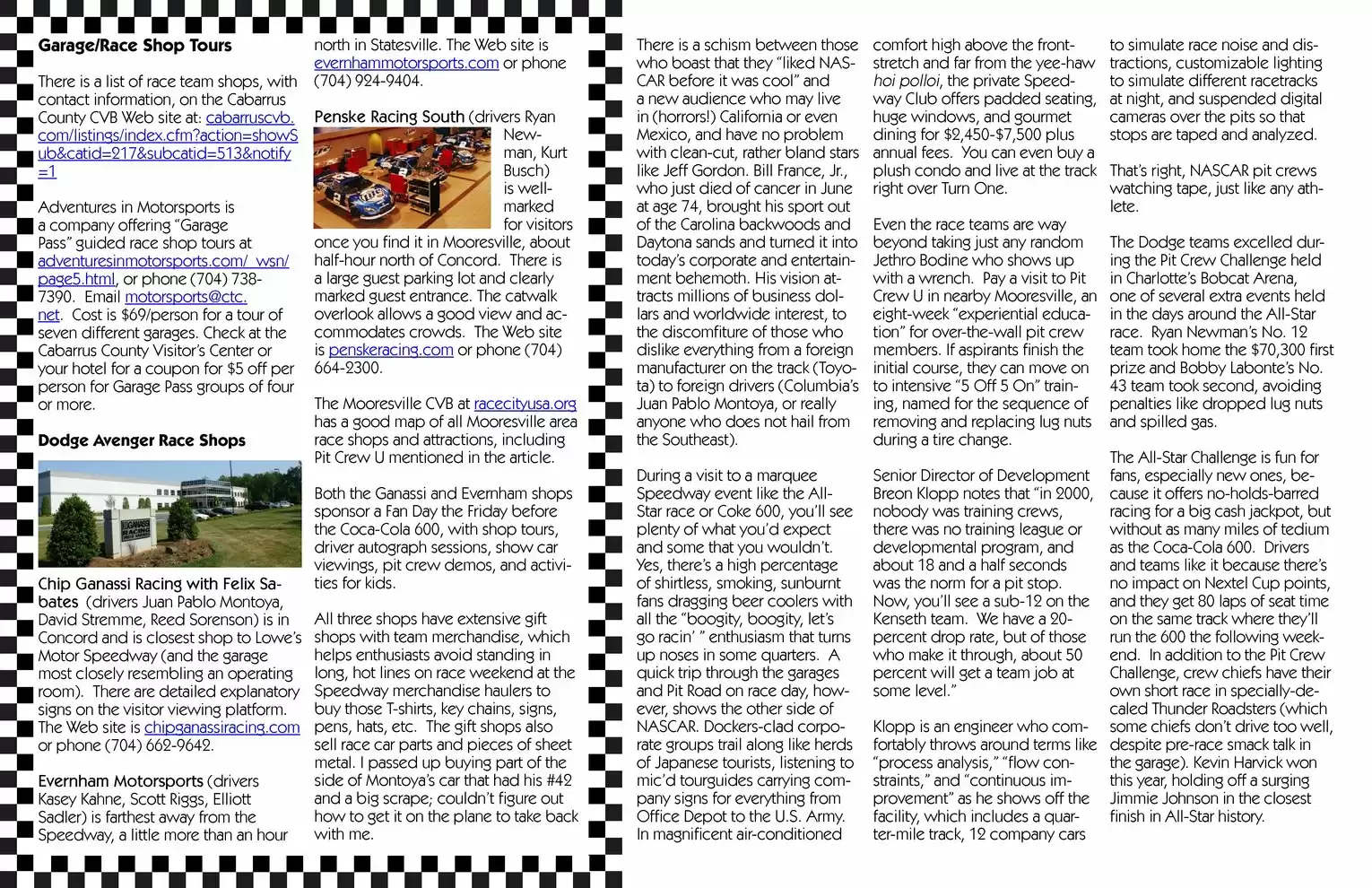Automotive Traveler Magazine: 2011 04 Southern Comfort Page 6