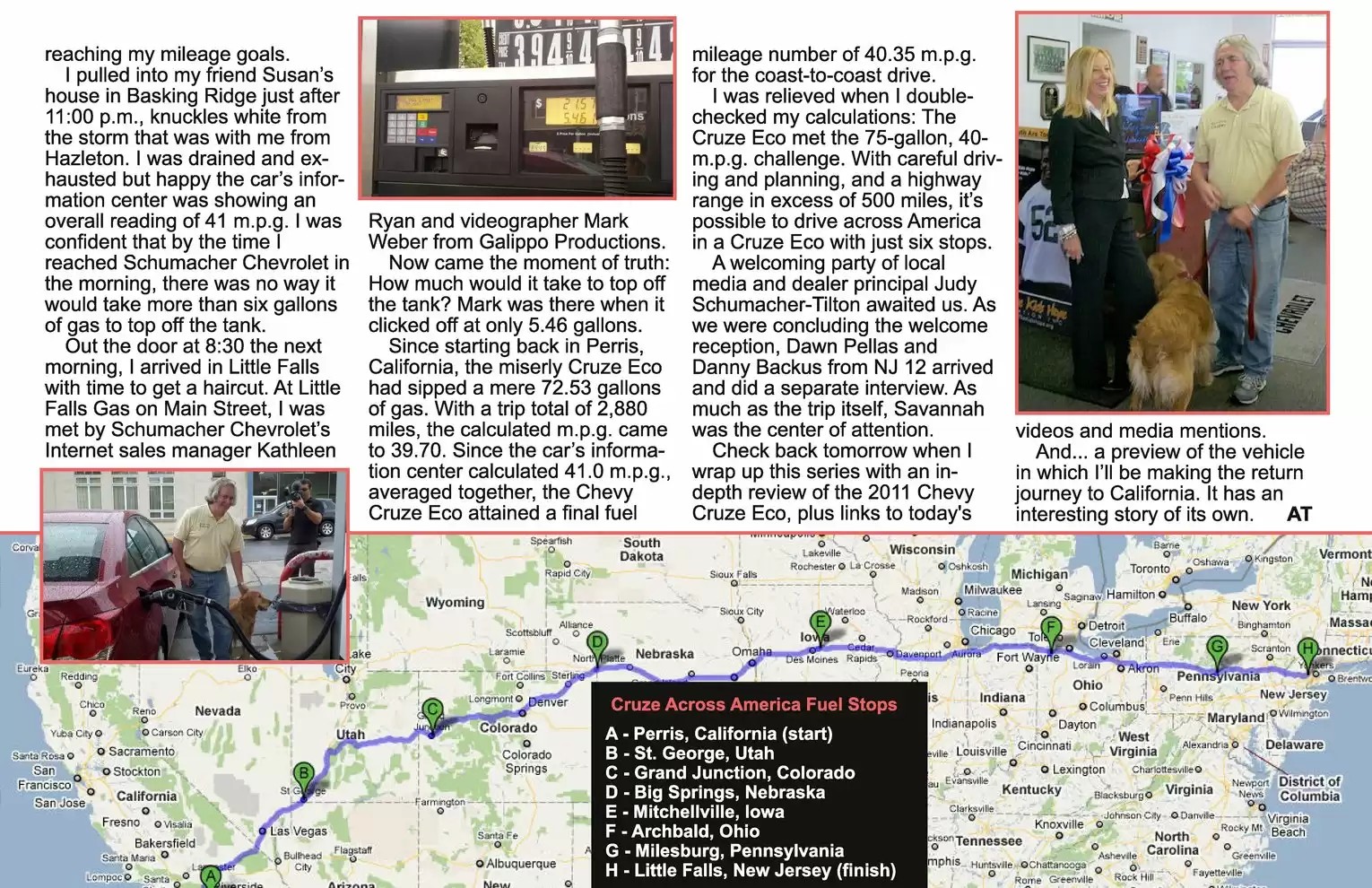 Automotive Traveler Magazine: 2011 05 Cruzing To New Jersey Day Five Page 3