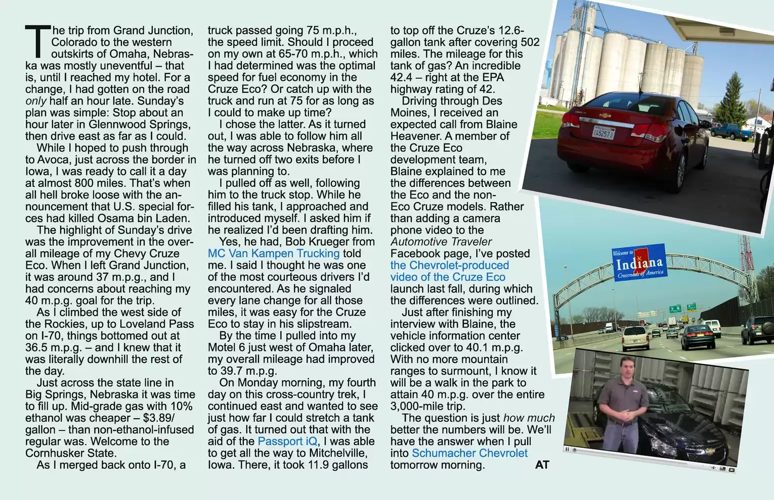 Automotive Traveler Magazine: 2011 05 Cruzing To New Jersey Days 3-4 Page 2