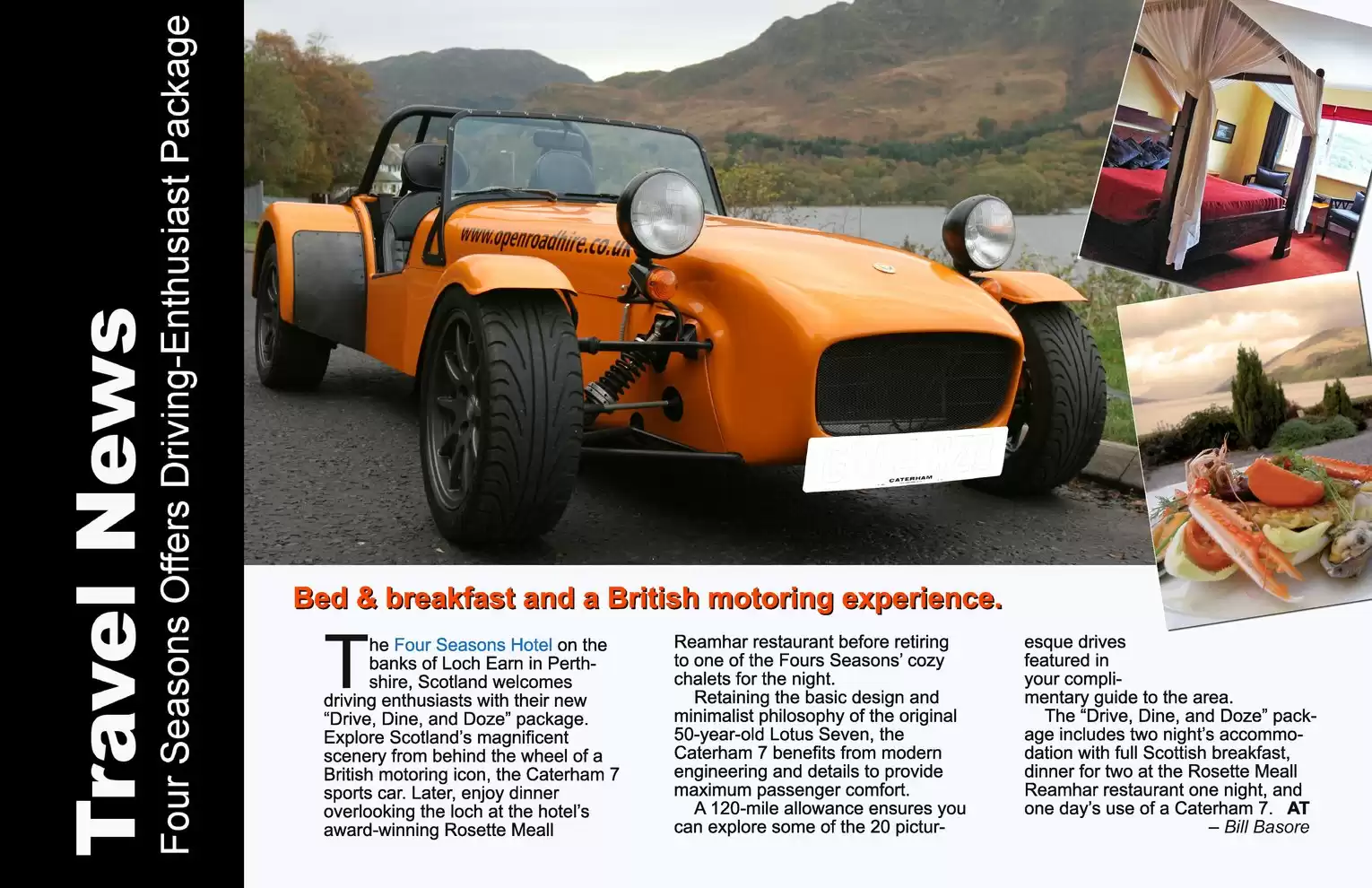 Automotive Traveler Magazine: 2011 05 Four Seasons Driving Enthusiast Packages Page 1