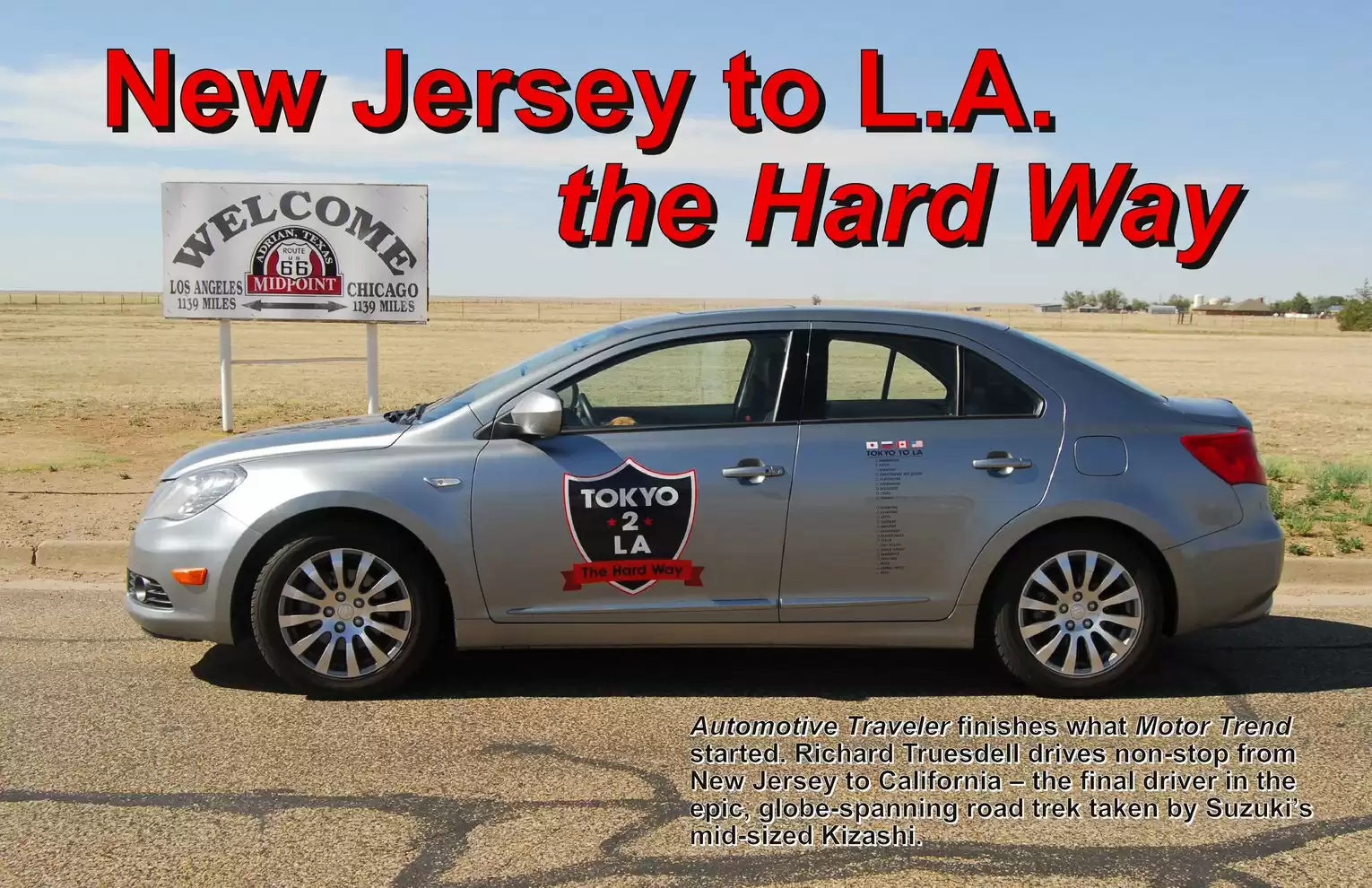 Automotive Traveler Magazine: 2011 05 New Jersey To LA Suzuki Kizashi Part 1 Page 1