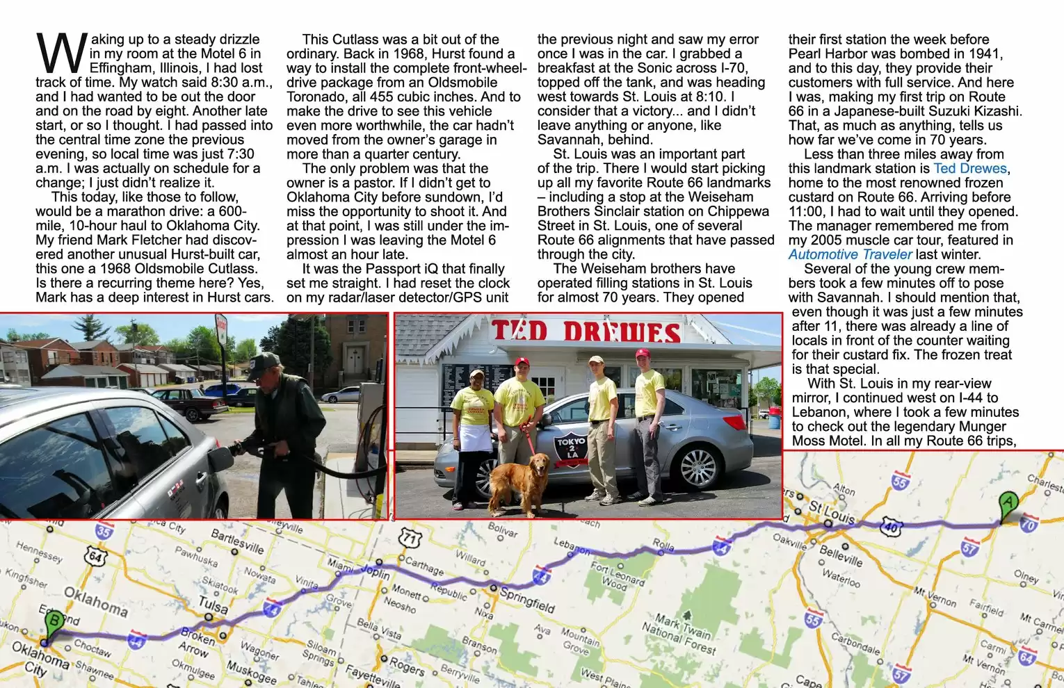 Automotive Traveler Magazine: 2011 05 New Jersey To LA Suzuki Kizashi Part 2 Page 2