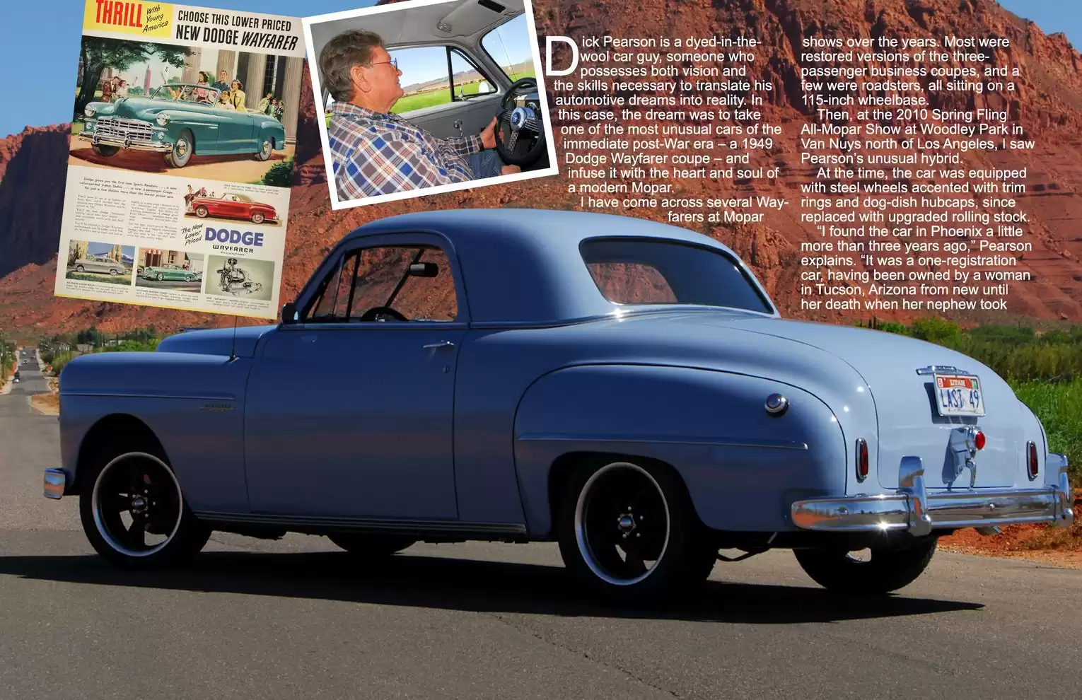 Automotive Traveler Magazine: 2011 06 1949 Dodge Wayfarer Page 2