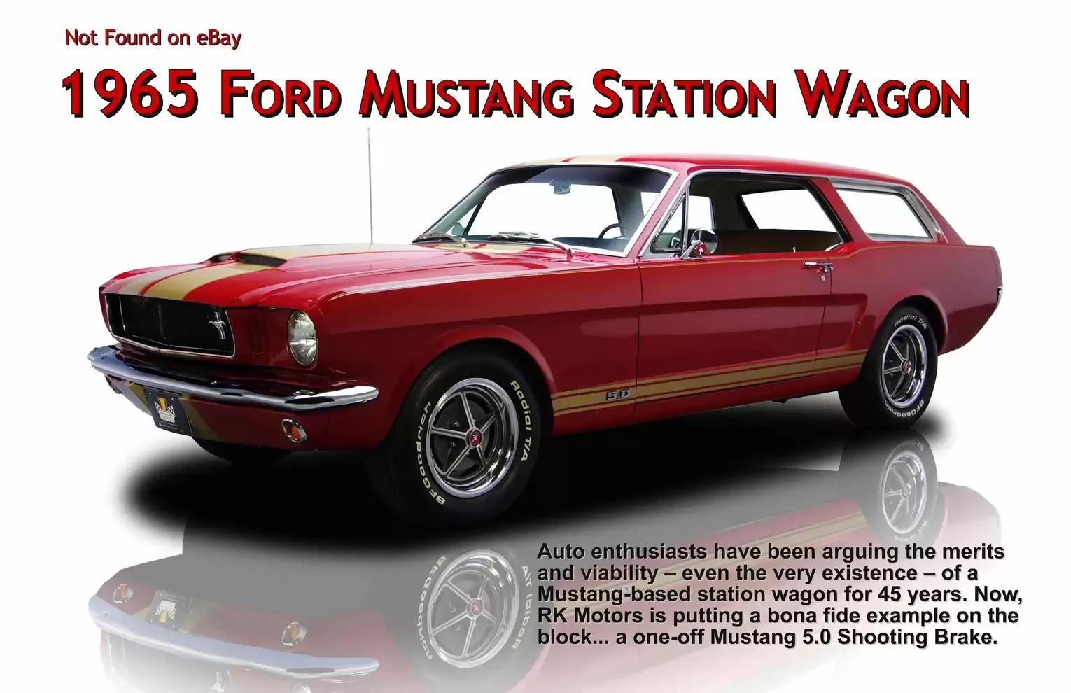 Automotive Traveler Magazine: 2011 06 1965 Ford Mustang Station Wagon Page 1