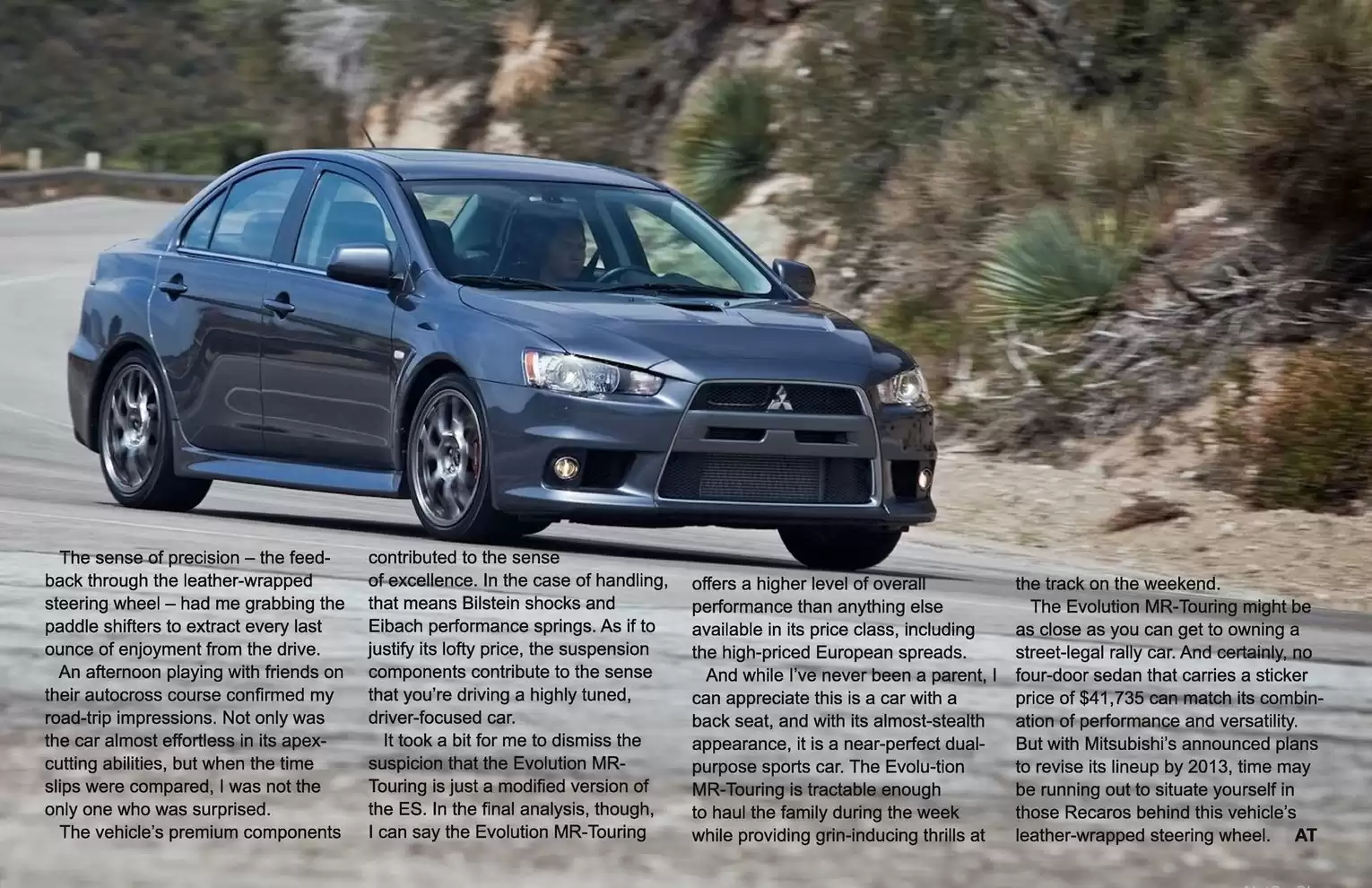 Automotive Traveler Magazine: 2011 06 2011 Mitsubishi Lancer Page 6