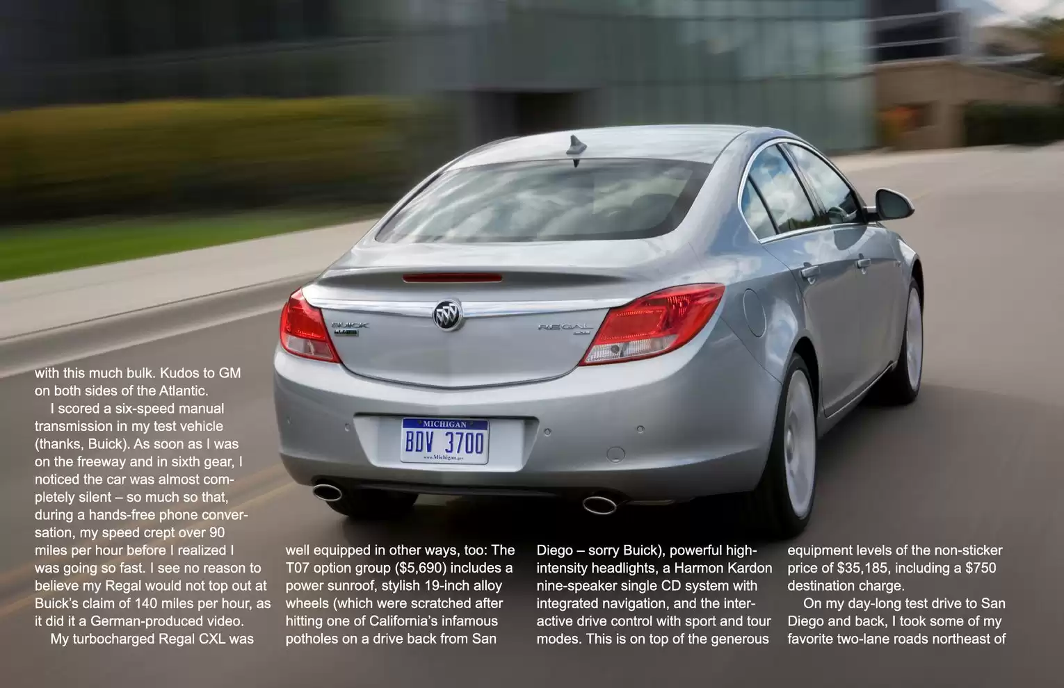Automotive Traveler Magazine: 2011 08 2011 Buick Regal CXL Turbo Page 4