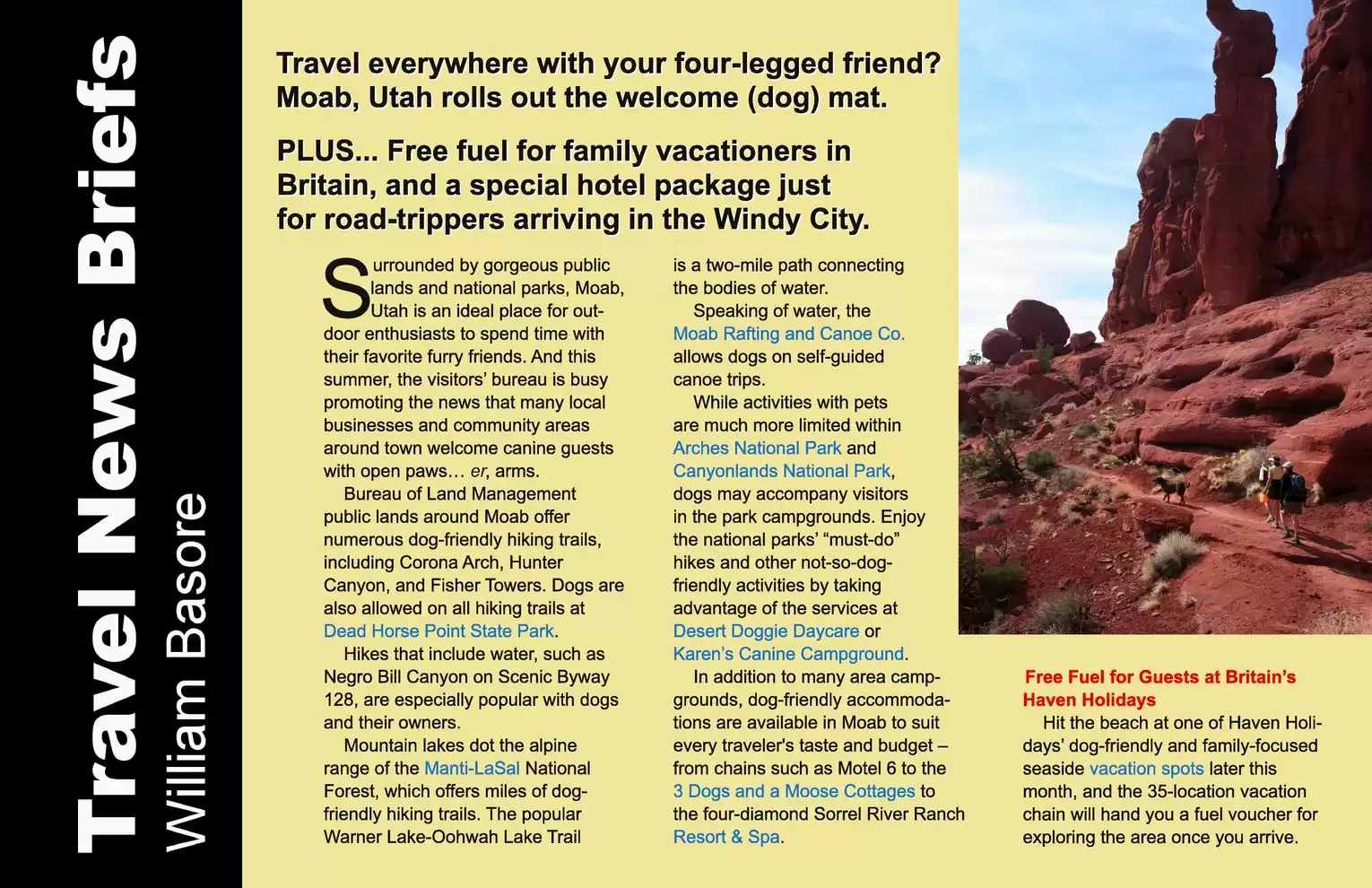 Automotive Traveler Magazine: 2011 08 Travel News Moab Free Fuel Chicago Page 1