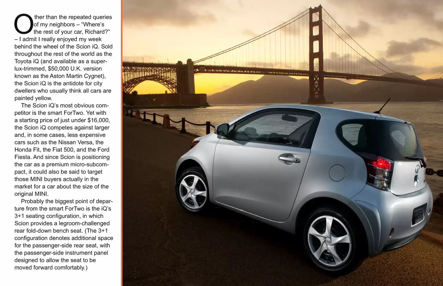Automotive Traveler Magazine: 2011 10 2012 Scion IQ Page 2