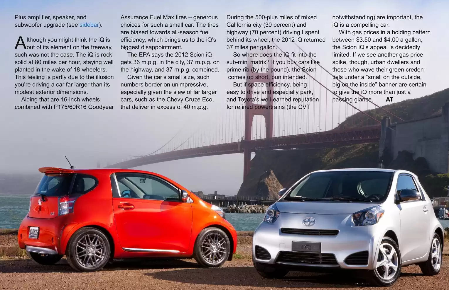 Automotive Traveler Magazine: 2011 10 2012 Scion IQ Page 5